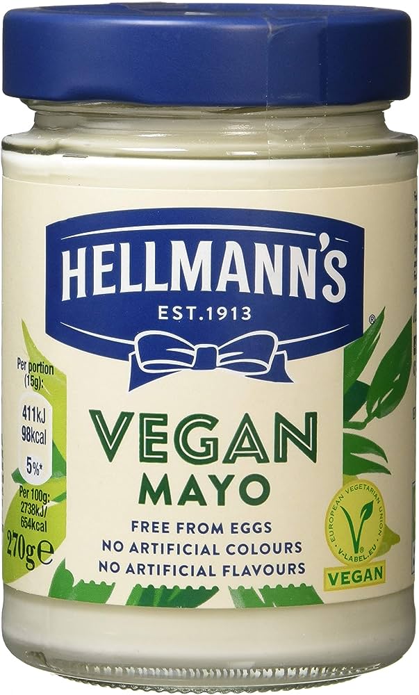 Hellmanns Vegan Mayonnaise 270G