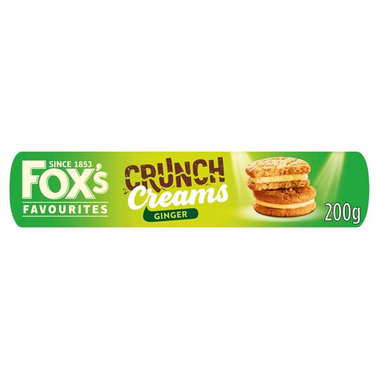 Fox's Ginger Crunch Creams 200g