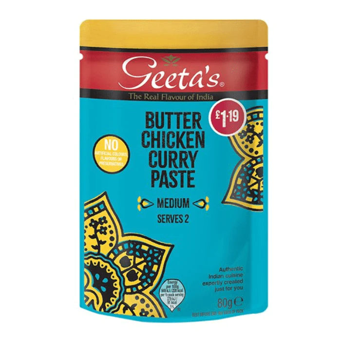 Geeta's Butter Chicken Paste 80g