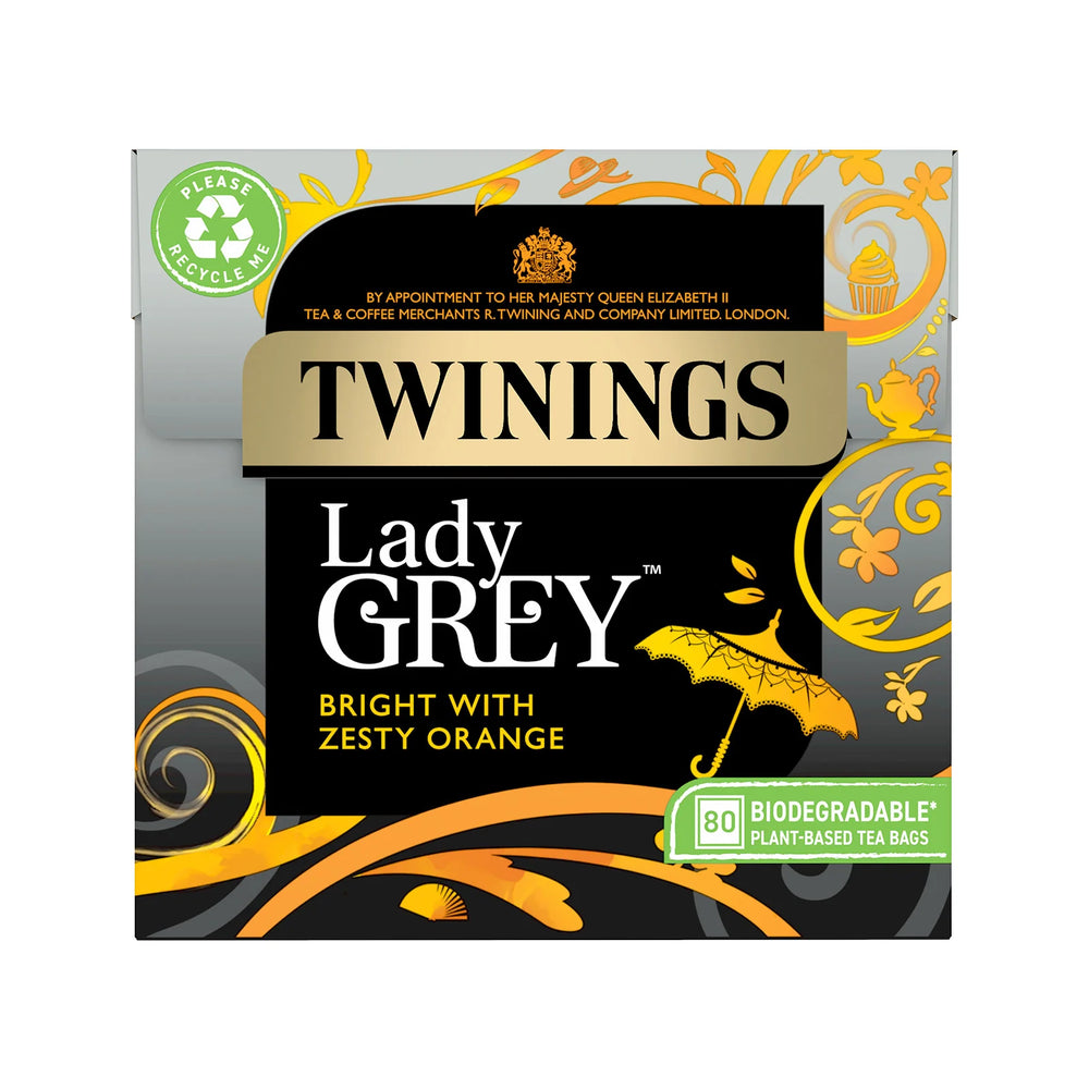 Twinings Lady Grey 80 Tea Bags