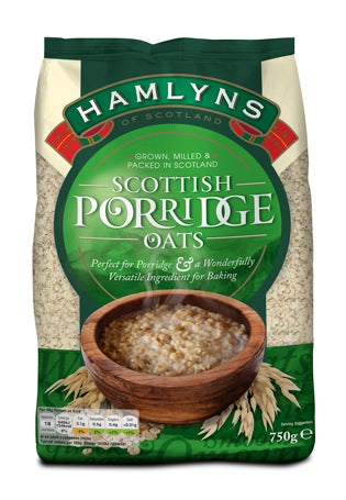 Hamlyns Scottish Porridge Oatflakes 750g