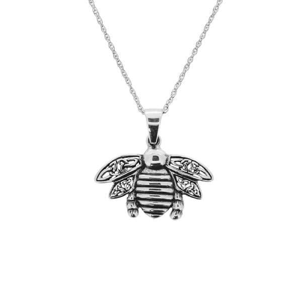 Outlander Inspired Celtic Bee Pendant