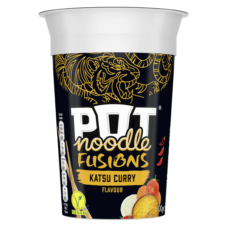 Pot Noodle Fusions Katsu Curry