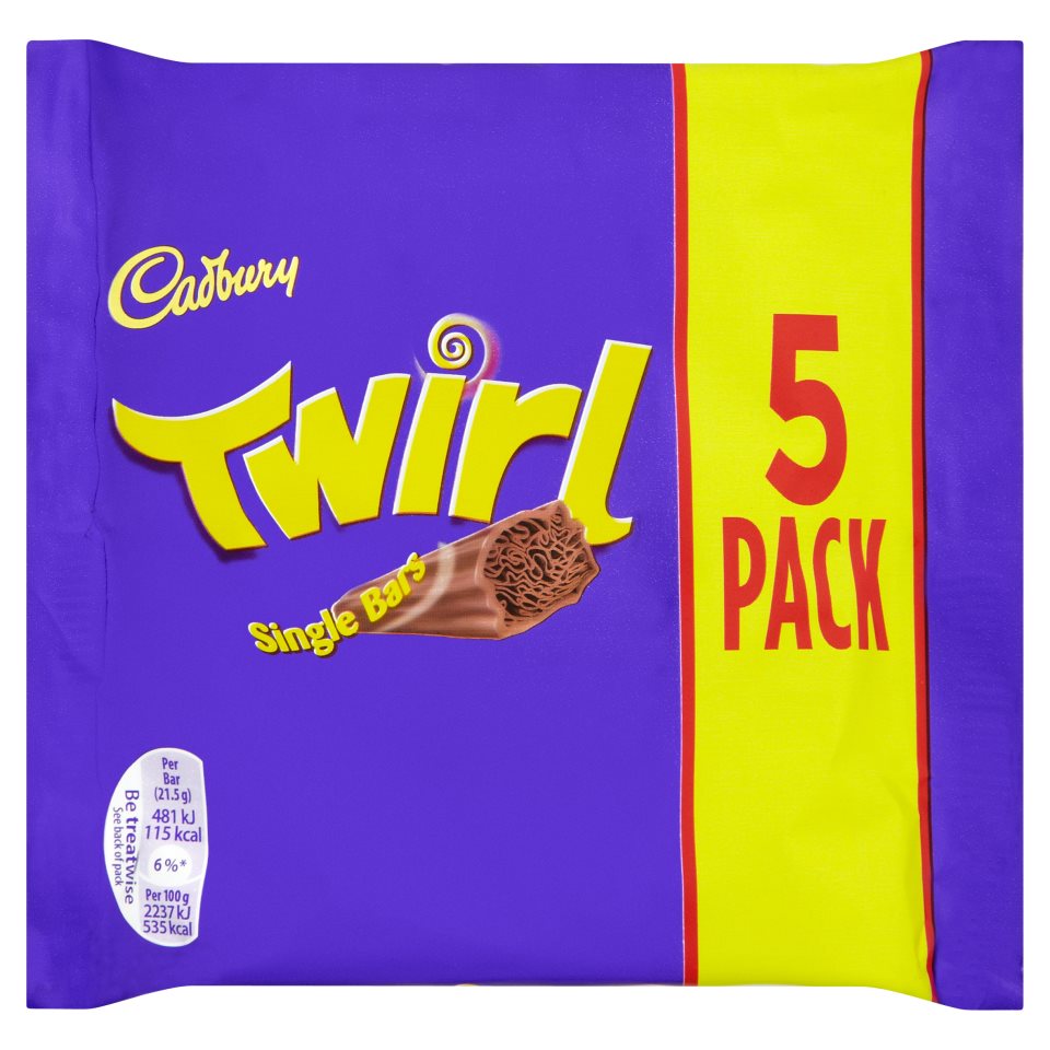 Cadbury Twirl 5 Pack