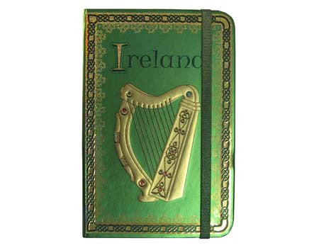 Irish Harp Note Book