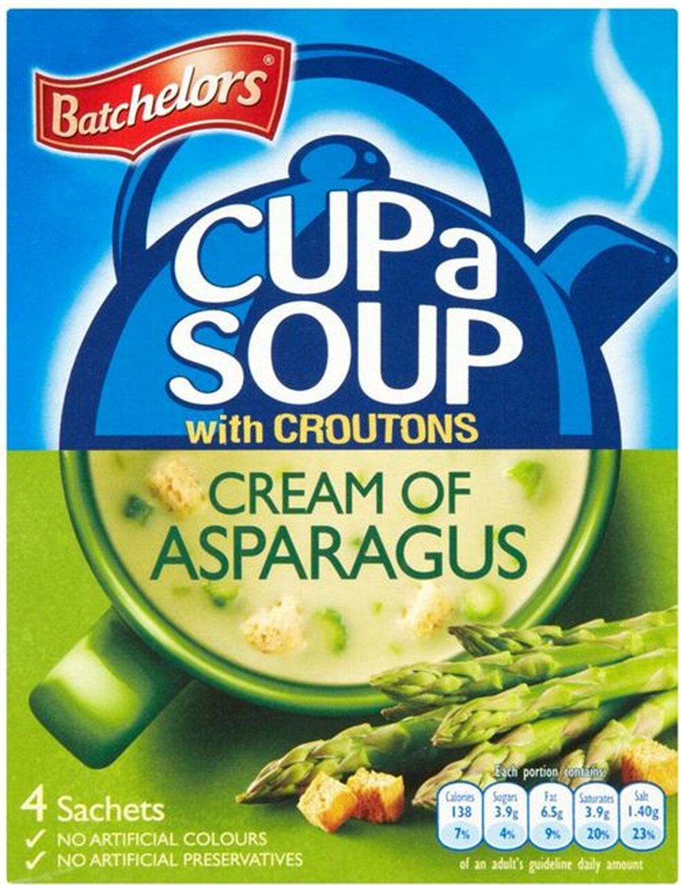 Batchelors Cup A Soup Asparagus