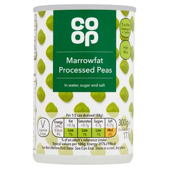 Co Op Marrowfat Peas 300g