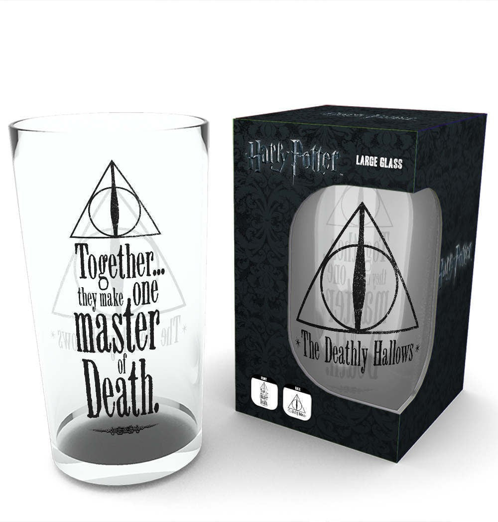 Harry Potter Deathly Hallows Glass