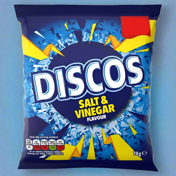 Discos Salt & Vinegar Wheat Snack 70g