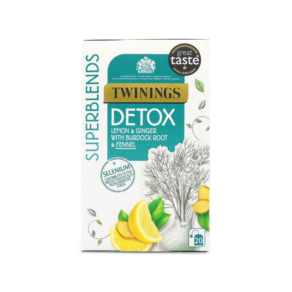 ams２boxes detoxDETSsss Twinings Superblends Detox 20 Tea Bags — The Scottish and Irish Store