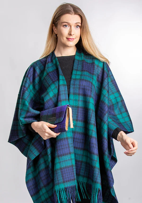 Black Watch Lambswool Cape