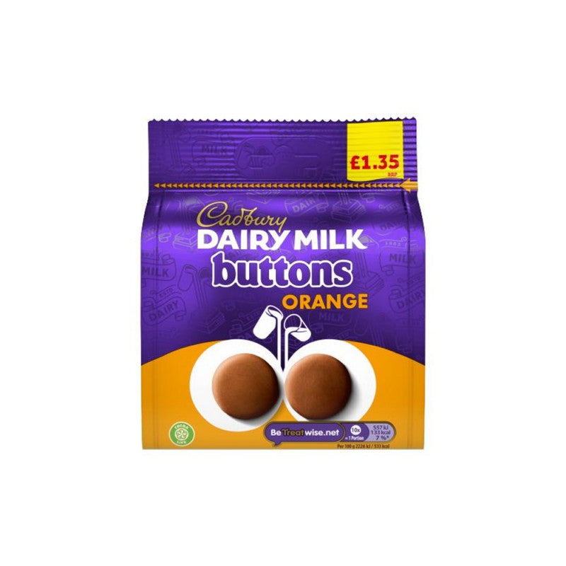 Cadbury Orange Buttons 85g