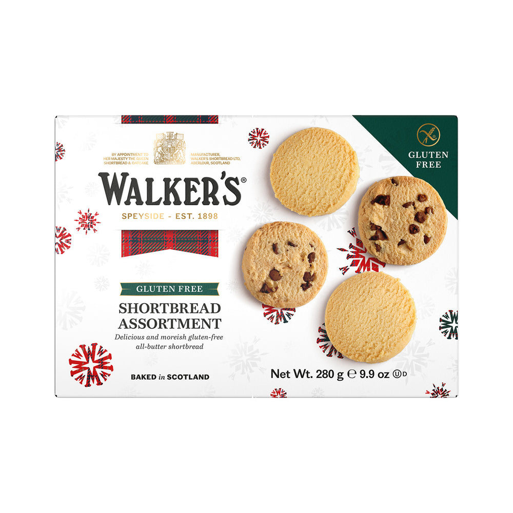 Walker's Gluten Free Festive Shortbread Assortment 280g