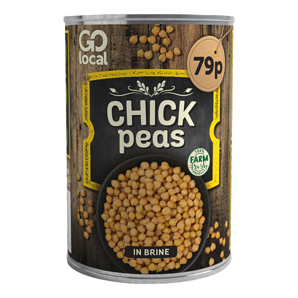 Go Local Chick Peas 400g