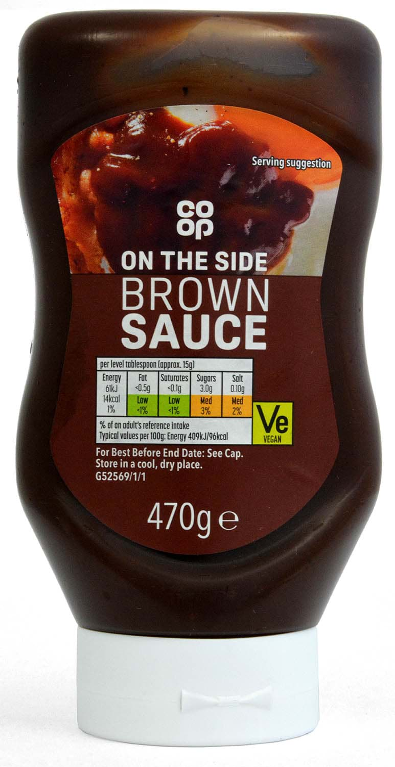 Co Op Brown Sauce 470G