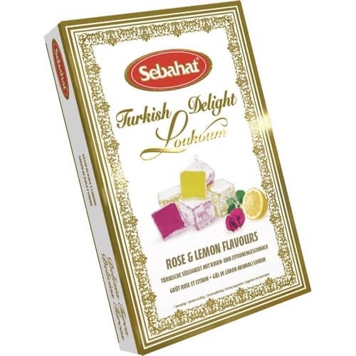 Sebahat Rose & Lemon Turkish Delight 200g
