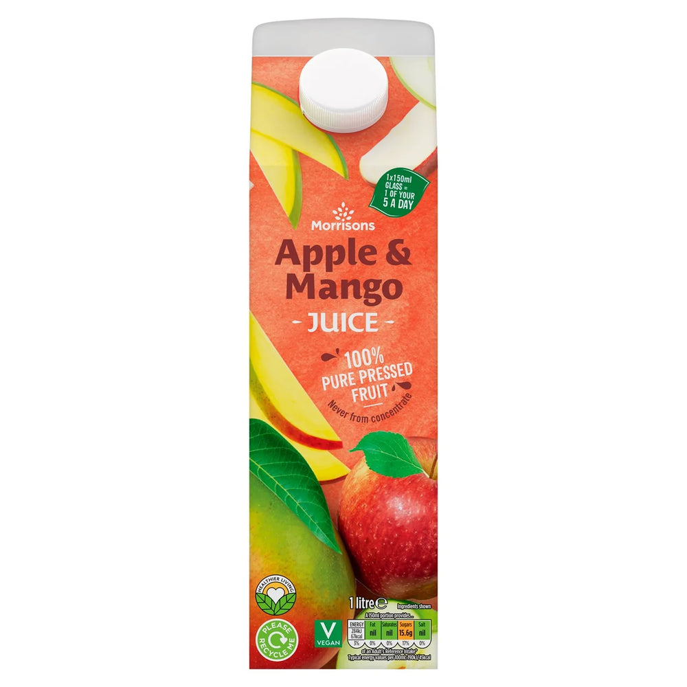 Morrisons Apple & Mango Juice 1L