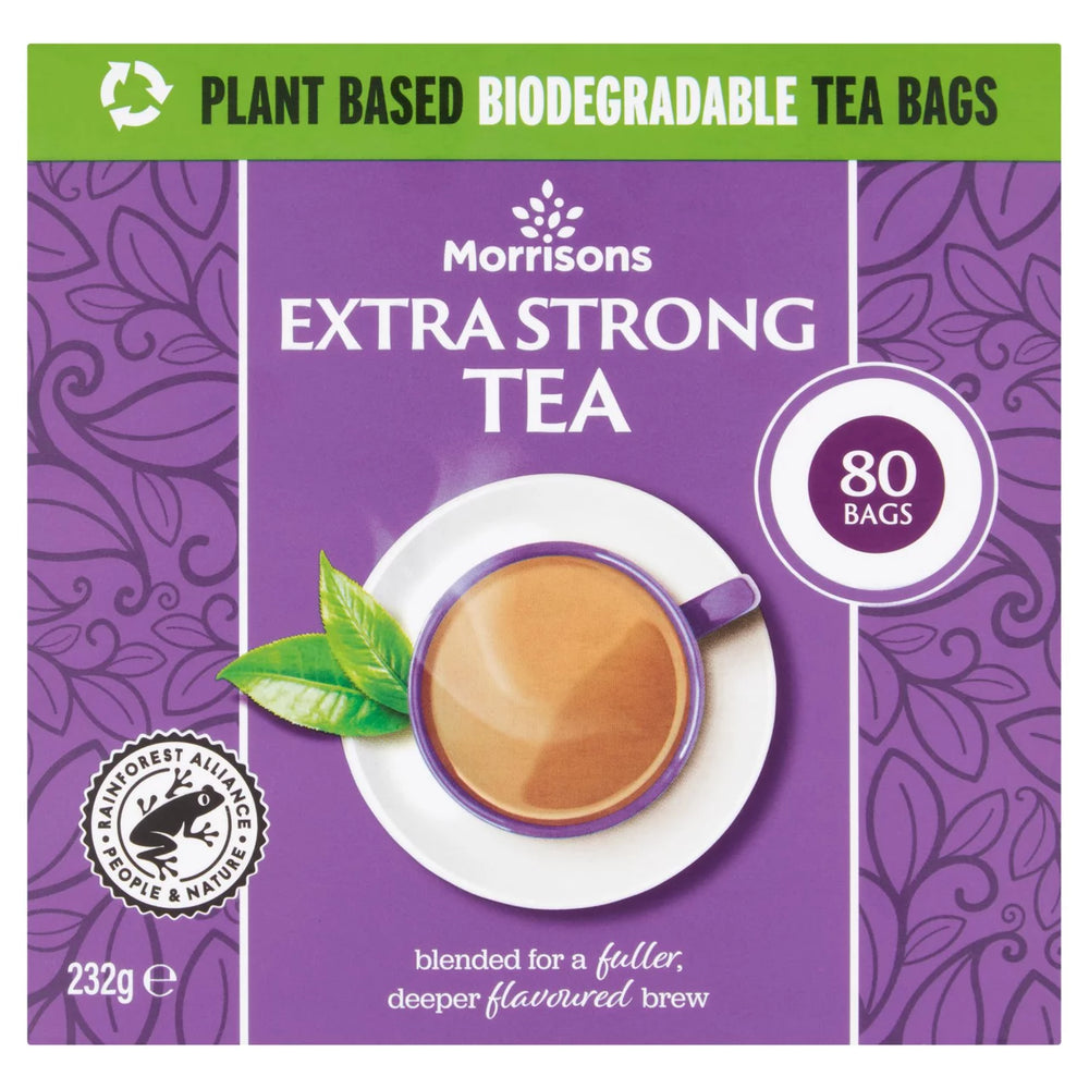 Morrisons Extra Strong Breakfast Tea 80 Tea Bag