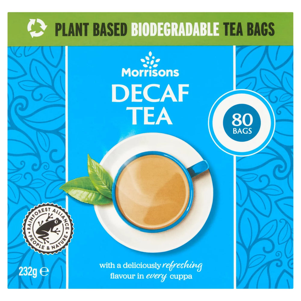 Morrisons Decaf Tea 80 Tea Bags