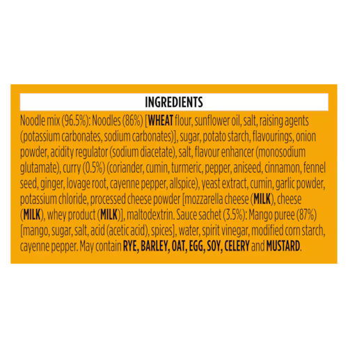 Pot Noodle Block Original Curry 115g