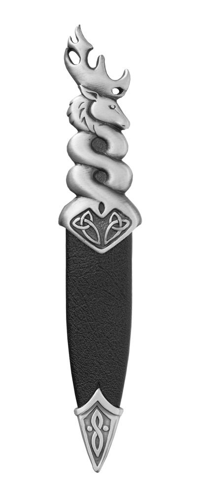 Glenfinnan Matt Pewter Sgian Dubh