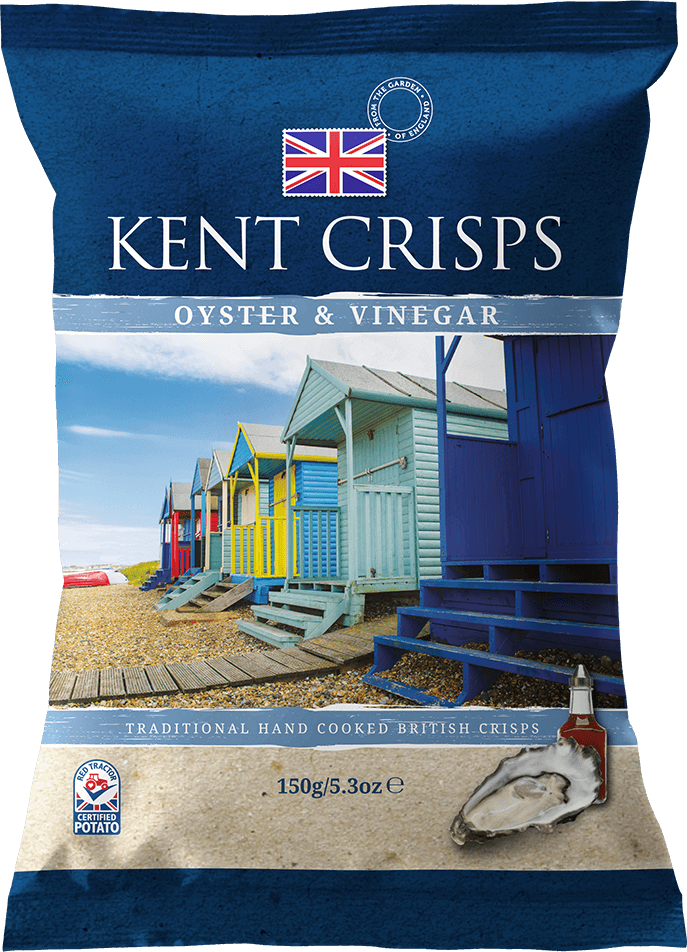 Kent Crisps Oyster & Vinegar 150g
