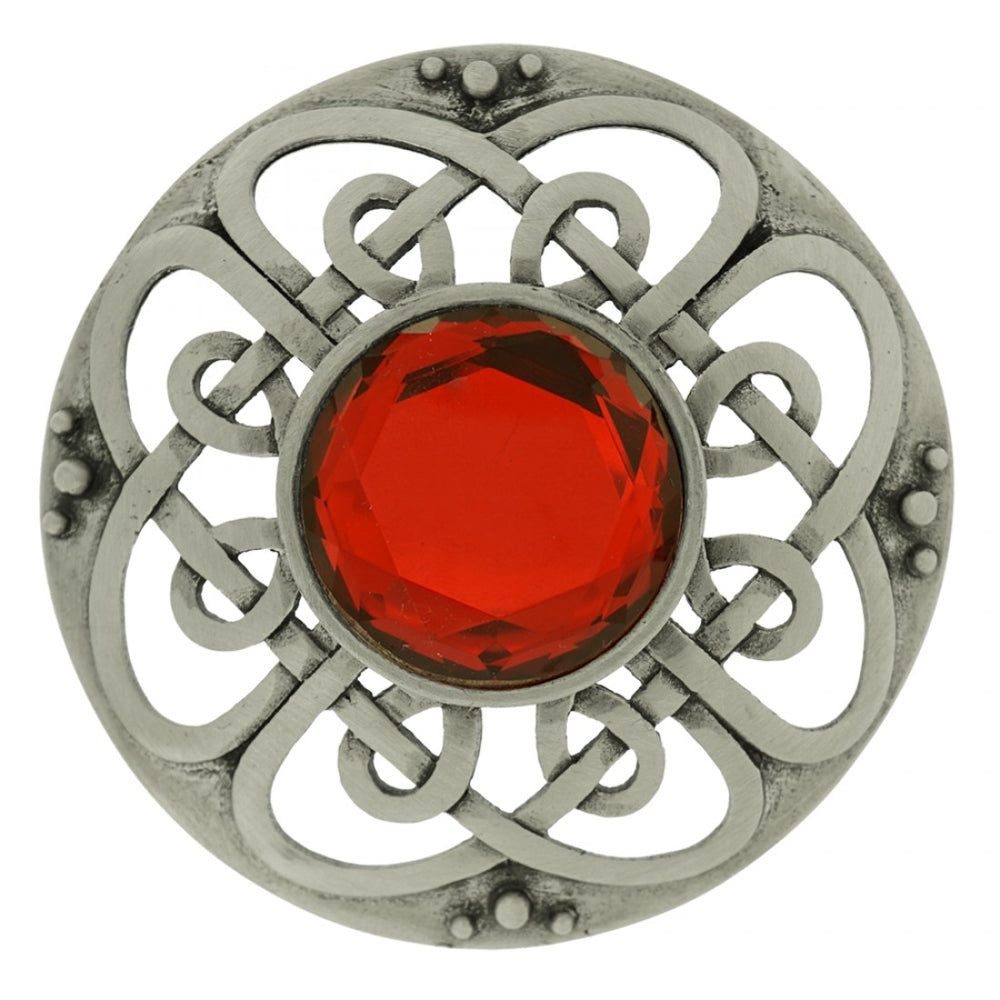 Culloden Plaid Brooch