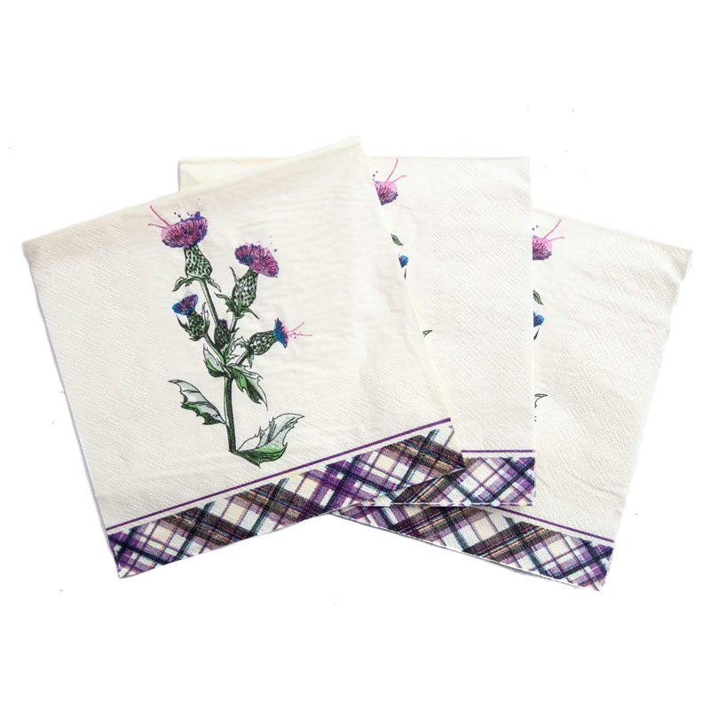 Wild Thistle Paper Napkins 20pk