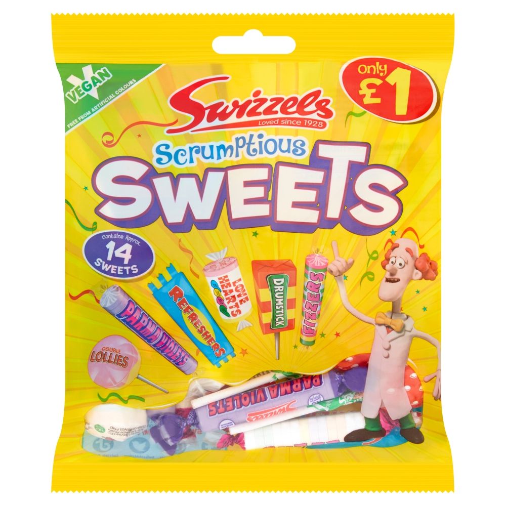 Swizzels Scrumptious Sweets 134g