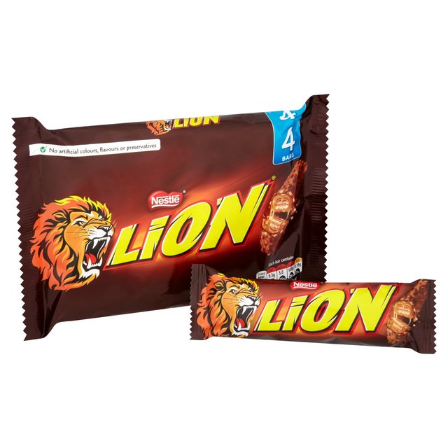 Nestle Lion Bar 4 Pack
