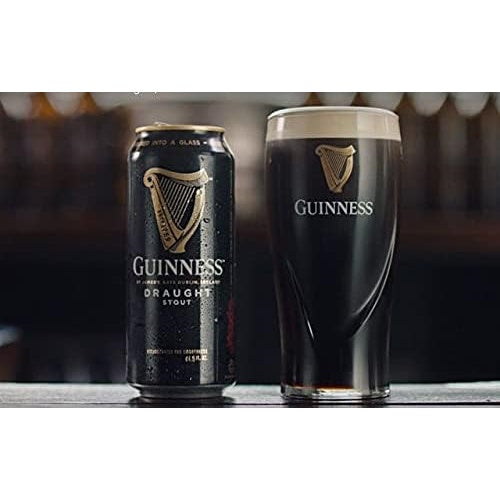 GUINNESS – EMBOSSED CAN PINT GLASS SET (2-PACK)