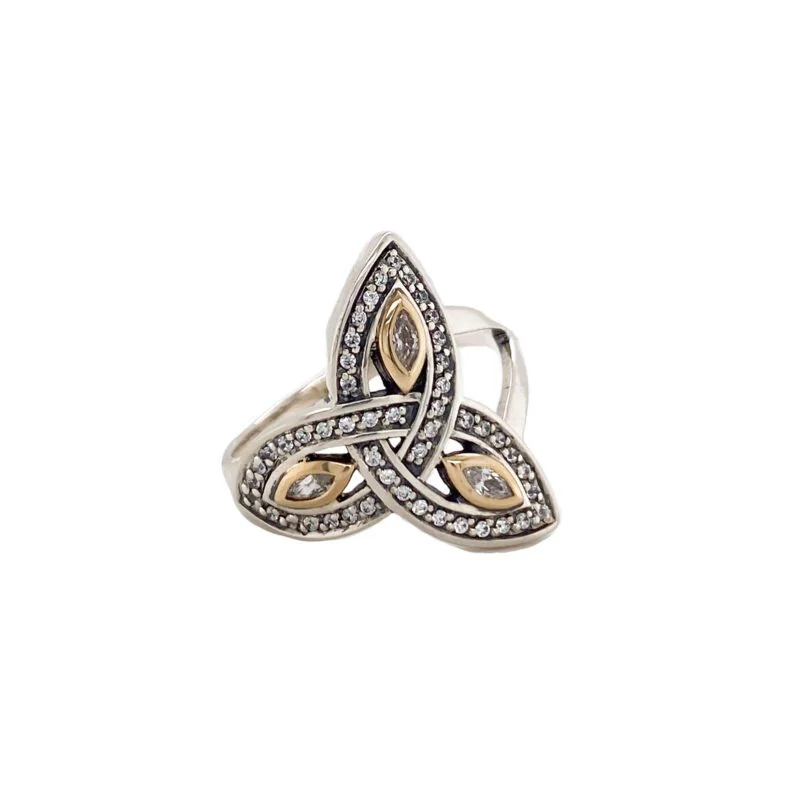 Tapered Trinity Ring