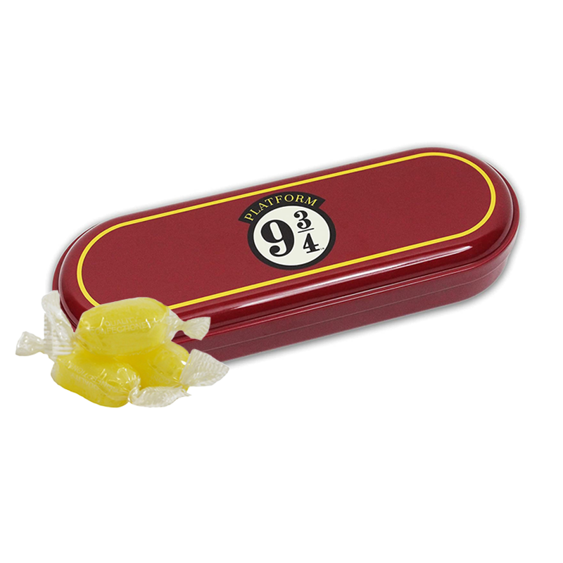 Harry Potter Platform 9 3/4 Tin with Bonds Lemon Sherbets 120g