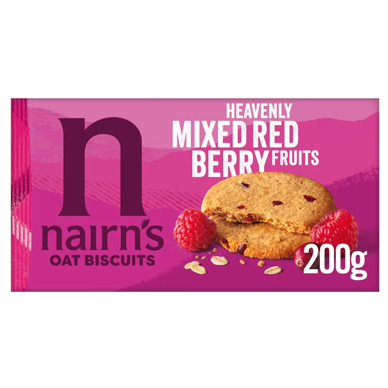 Nairn's Oat Biscuits Mixed Berries 200g
