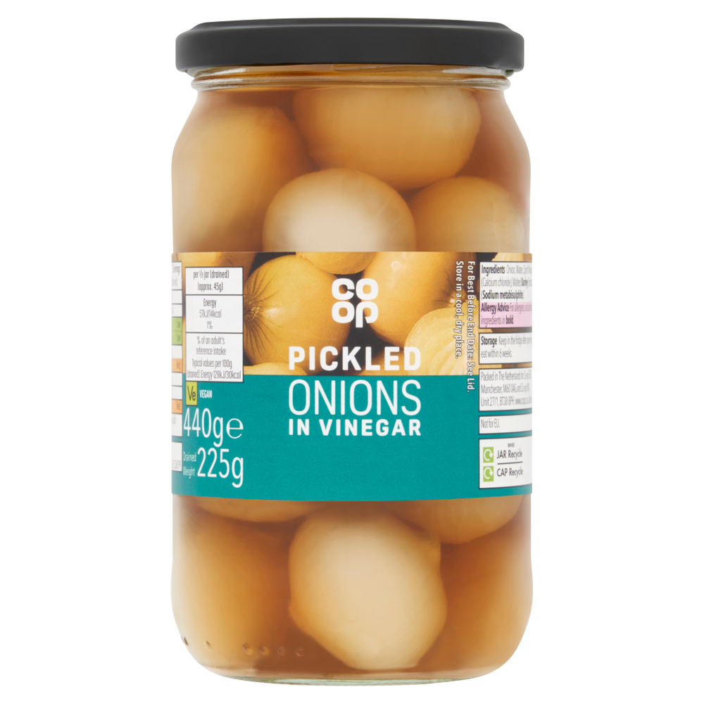 Co op Pickled Onions 440g
