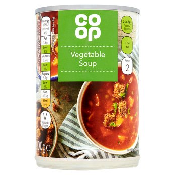 Co Op Vegetable Soup 400g