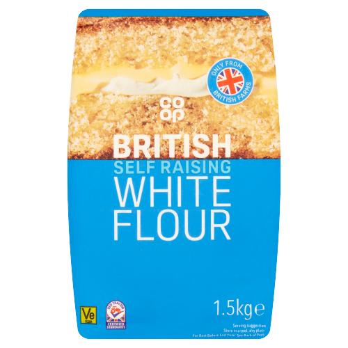 Co-op Self-Raising White Flour 1.5kg