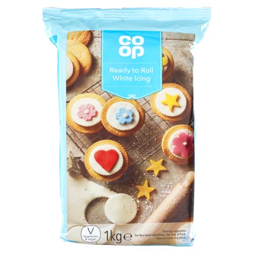 Co Op Ready to Roll White Icing 1kg