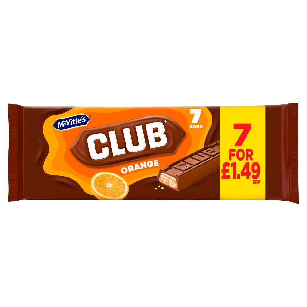 McVitie's Club Orange 7PK