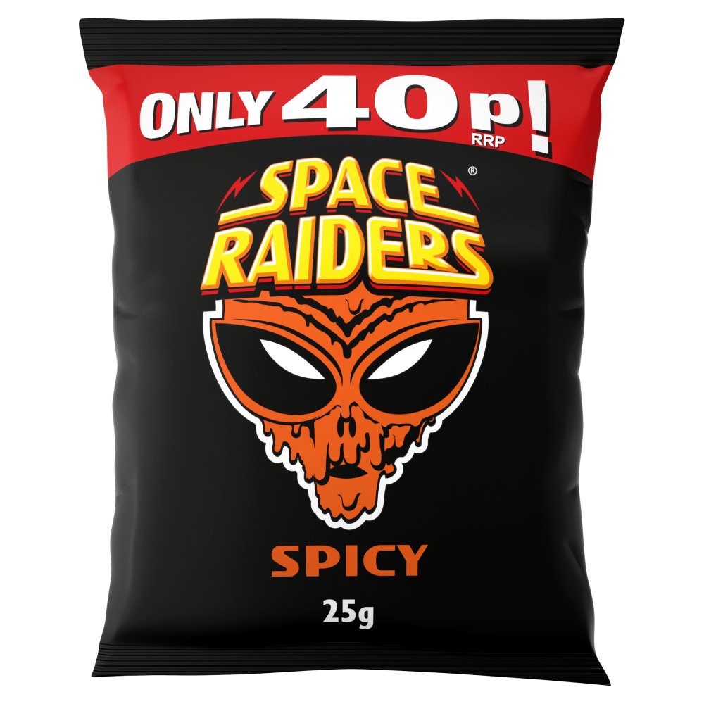 Space Raiders Spicy 25g