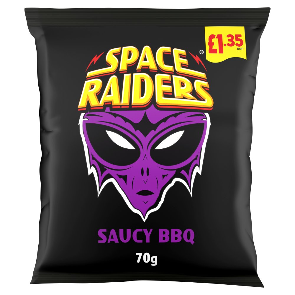 Space Raiders Saucy BBQ 70g