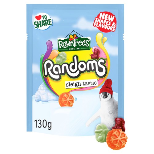Rowntree Randoms Sleigh-tastic 130g