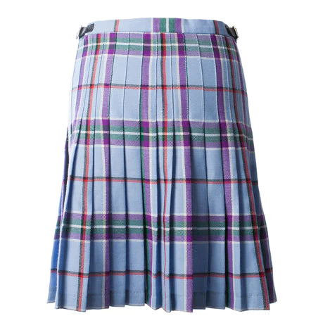 Ladies Knee Length Tartan Kilted Skirt