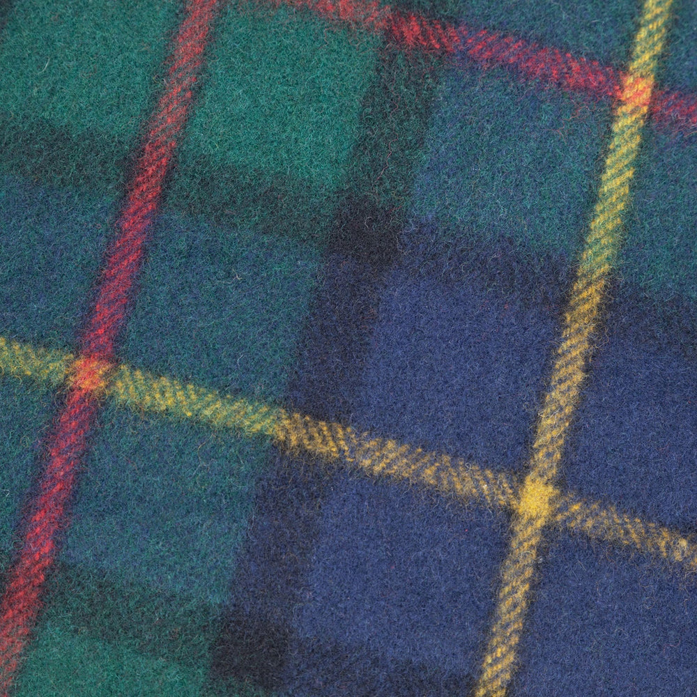 MacLeod Highland Wool Blend Tartan Blanket