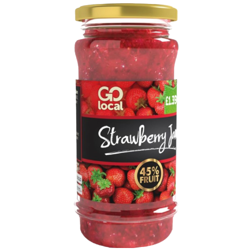 Go Local Strawberry Jam 500g