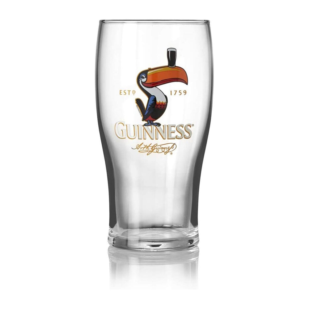 Guinness Toucan Pint Glass 2 Pack