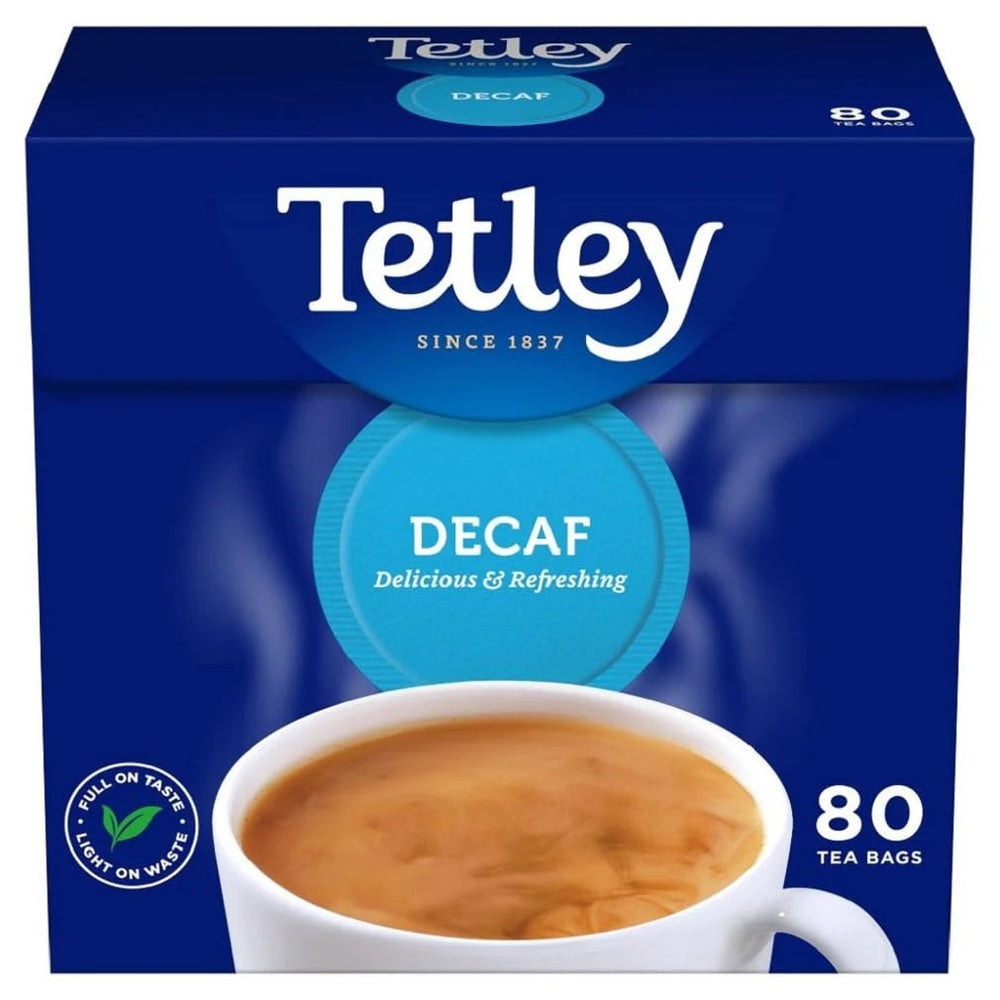 Tetley Decaf 80 Tea Bags