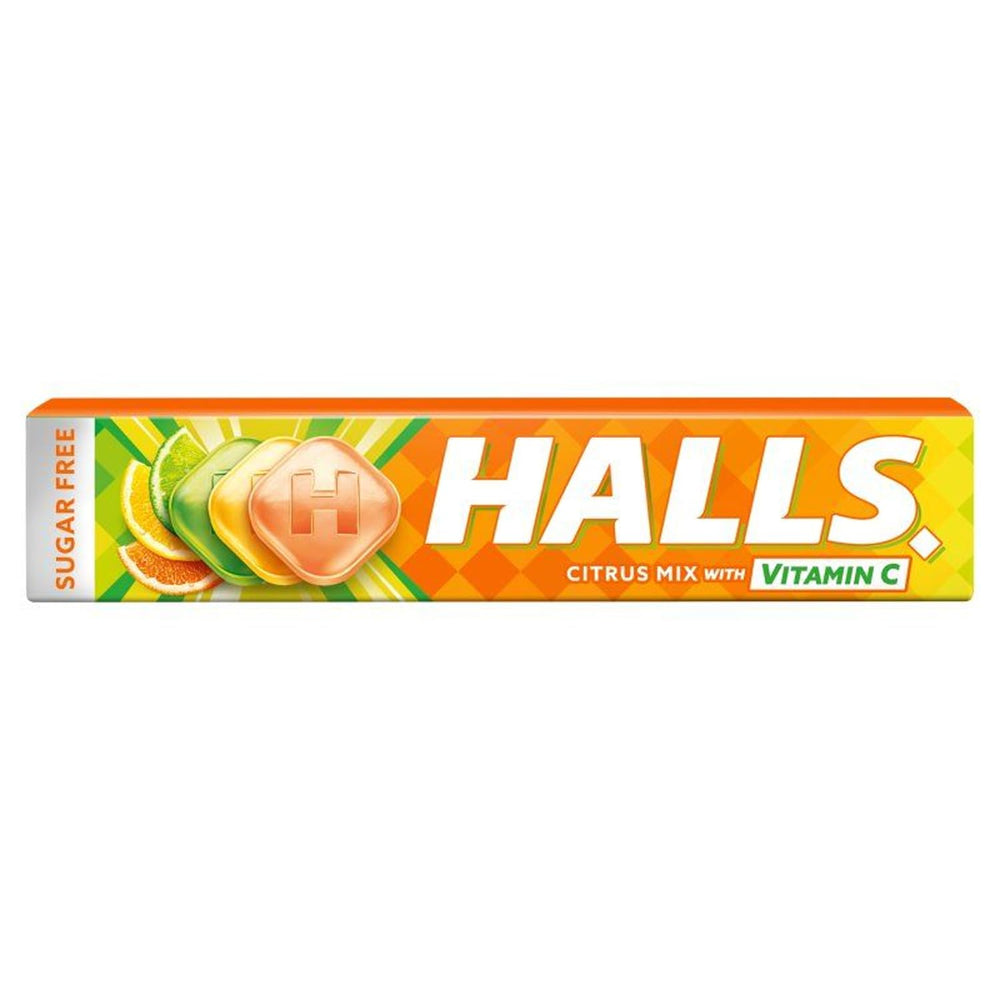 Halls Mentholyptus Citrus Sugar Free