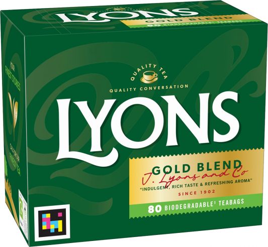 Lyons Gold Blend 80 Teabags
