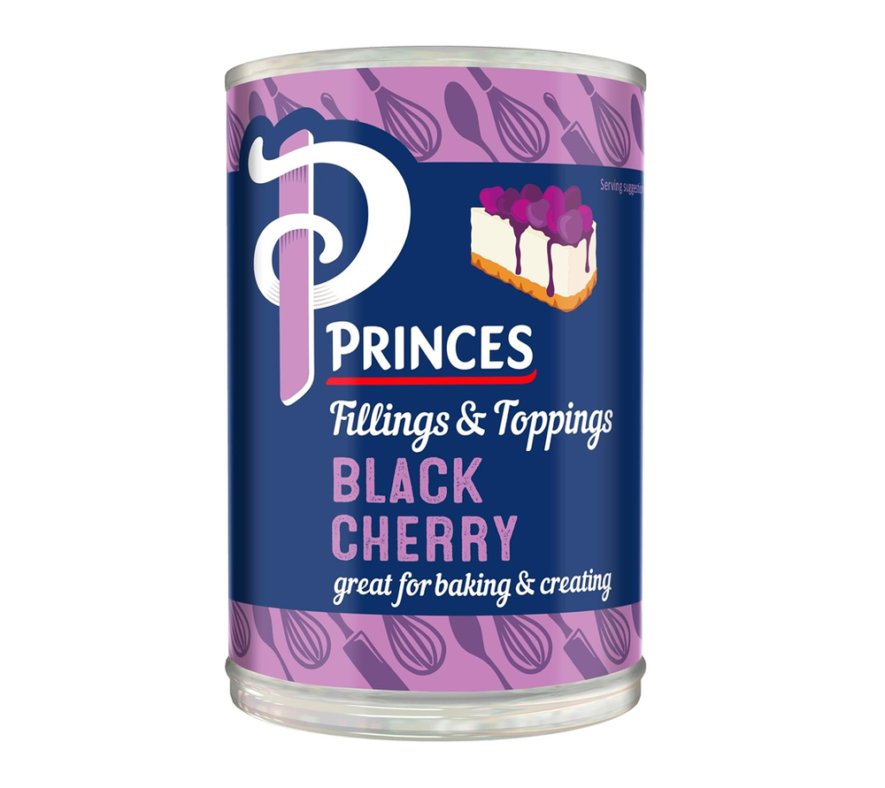 Princes Fruit Filling Black Cherry 410g